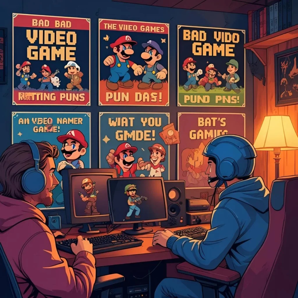 Bad Video Game Puns