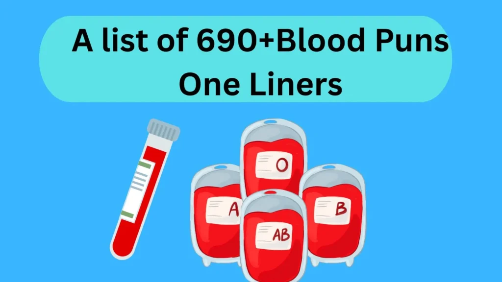 Blood Puns