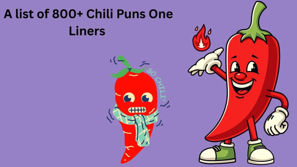 Chili Puns One Liners