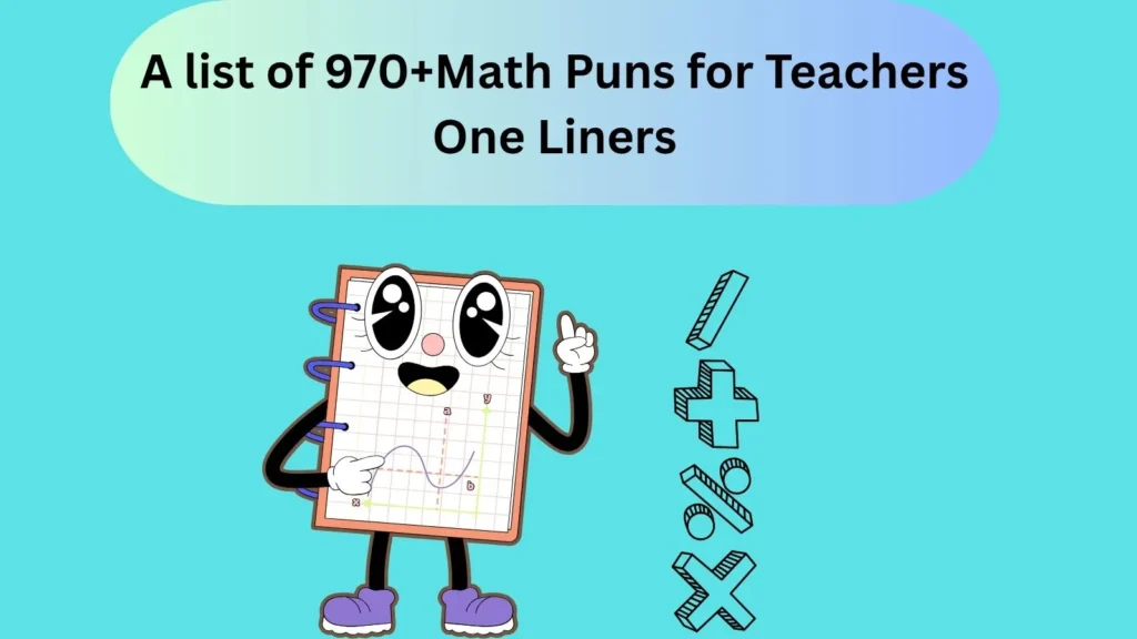 Math Puns for Teachers