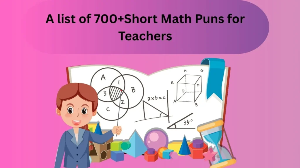 Math Puns for Teachers