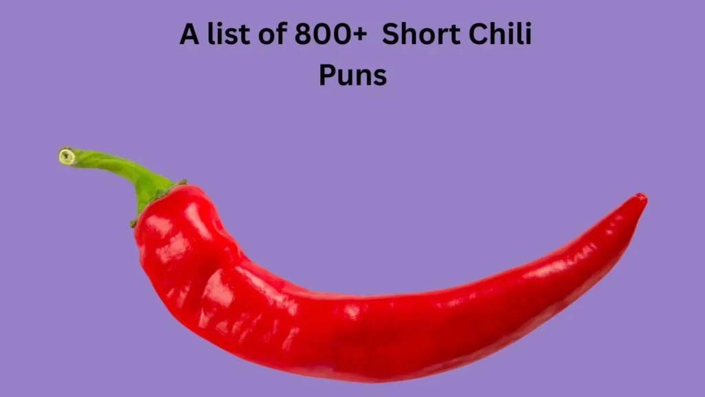 Short Chili Puns