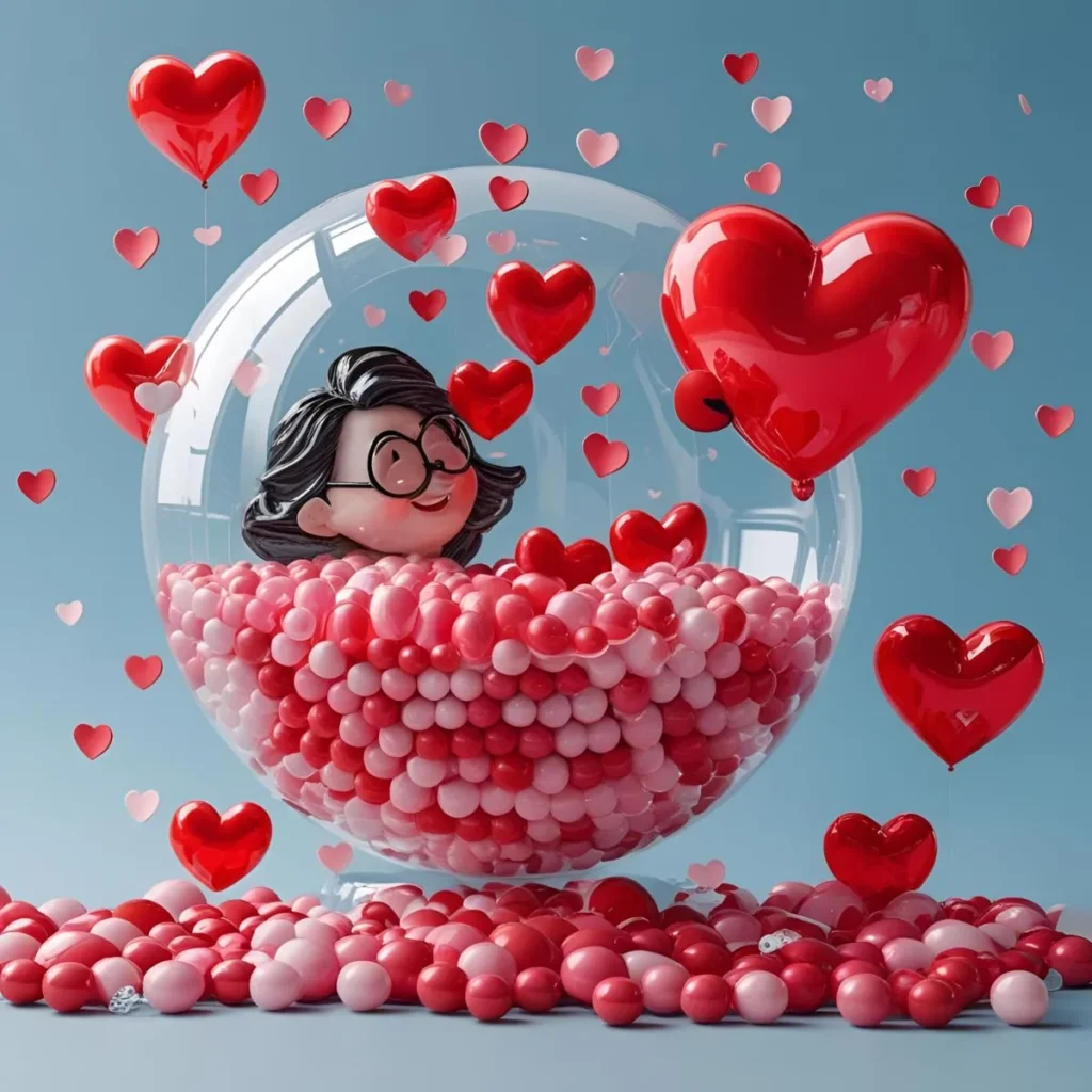 Bubble Puns Valentines Day