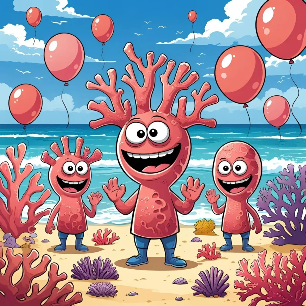 Coral Color Puns