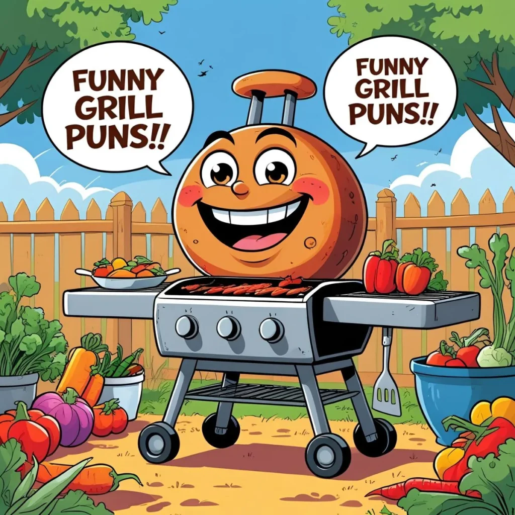 Funny Grill Puns