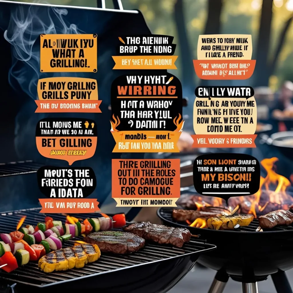 Grill Puns for Instagram