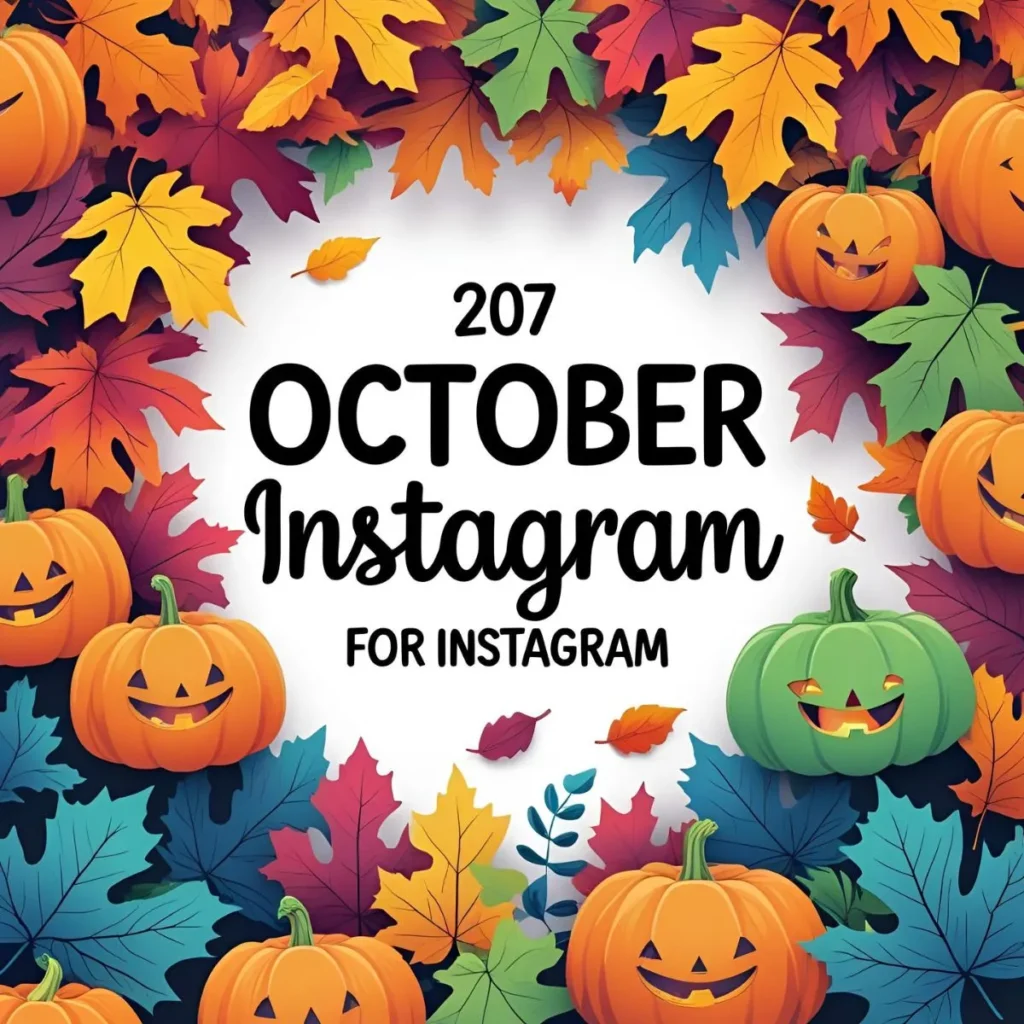 October Puns for Instagram
