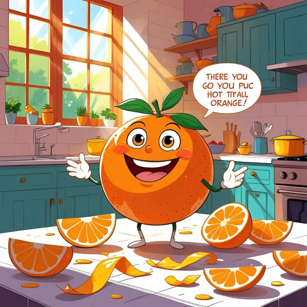 Orange Color Puns