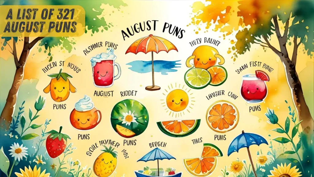 August Puns