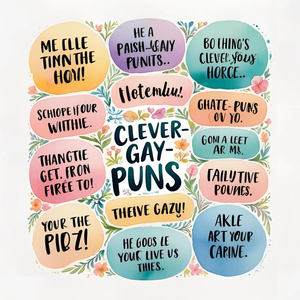 Clever Gay Puns