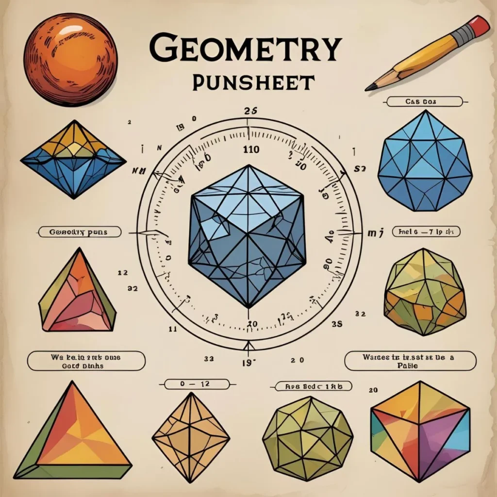 Geometry Puns Worksheet