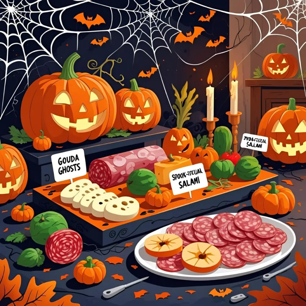 Halloween Charcuterie Puns
