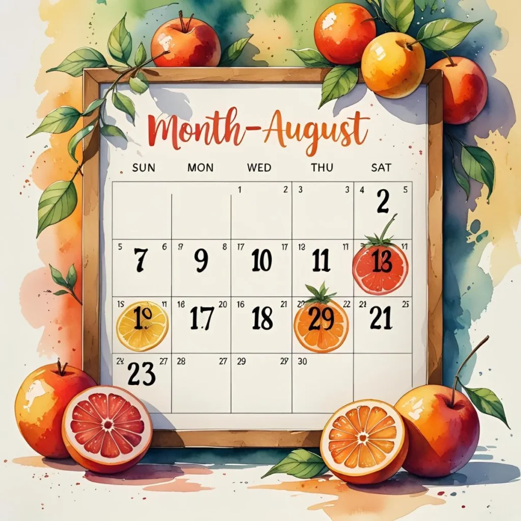 Month August Puns