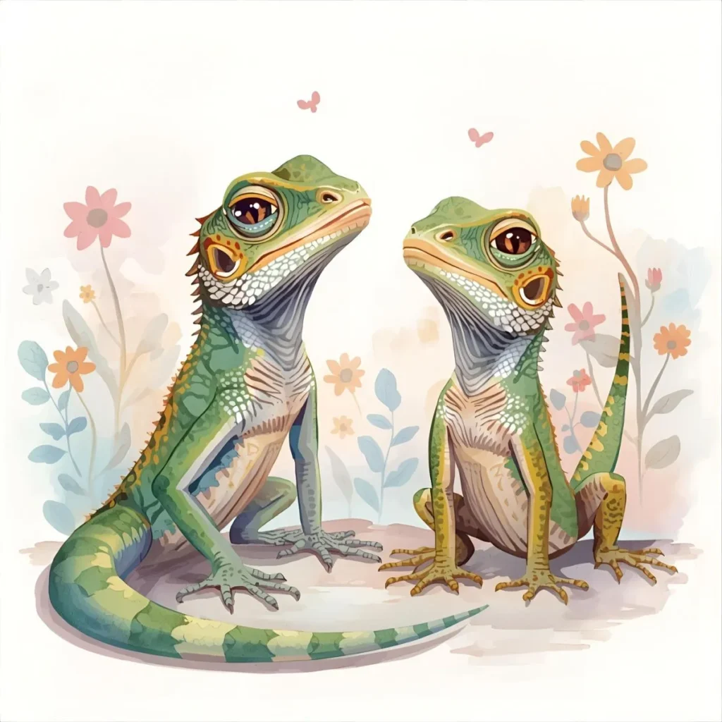 Pet Lizard Puns for Captions