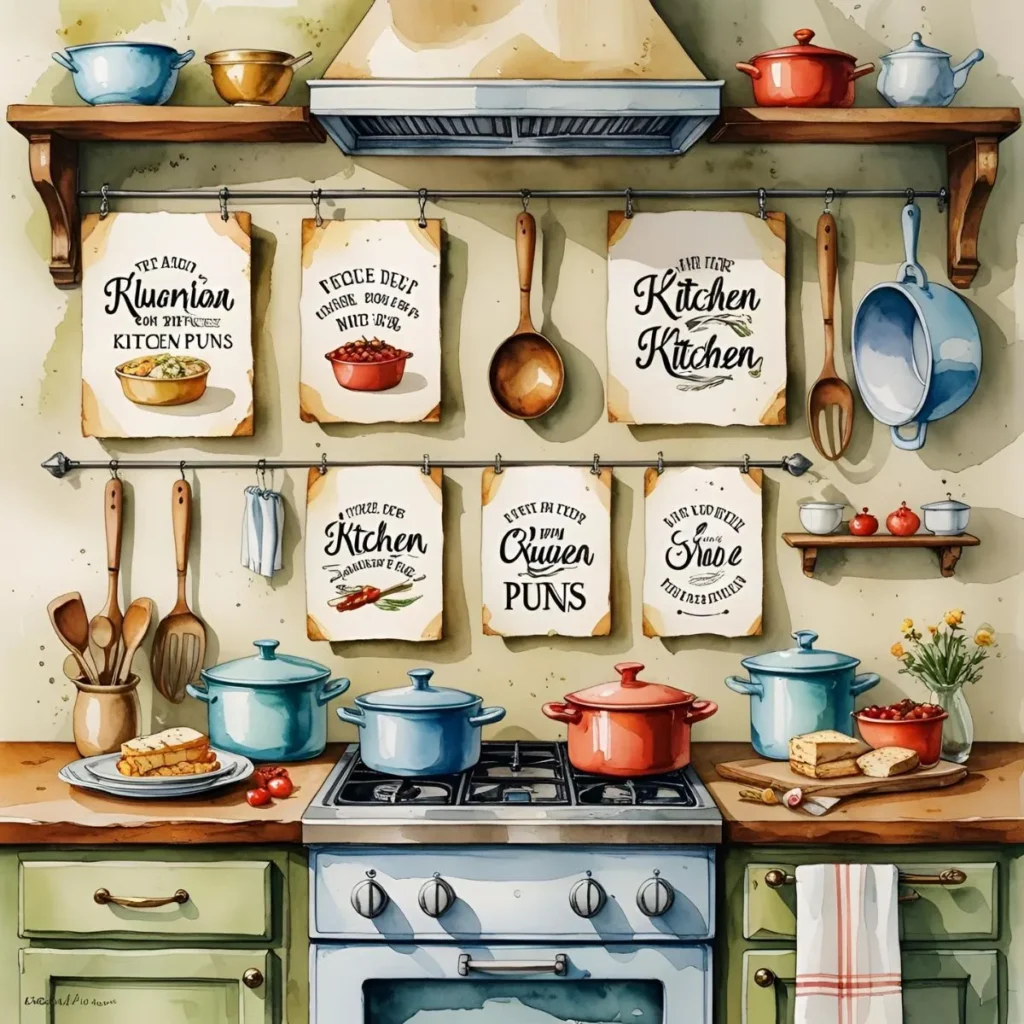 Printable Kitchen Puns
