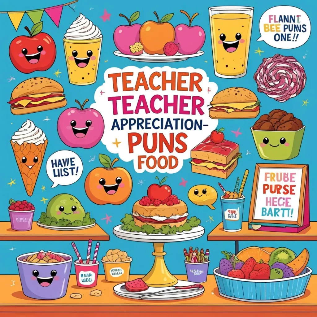 Teacher Appreciation Puns Food
