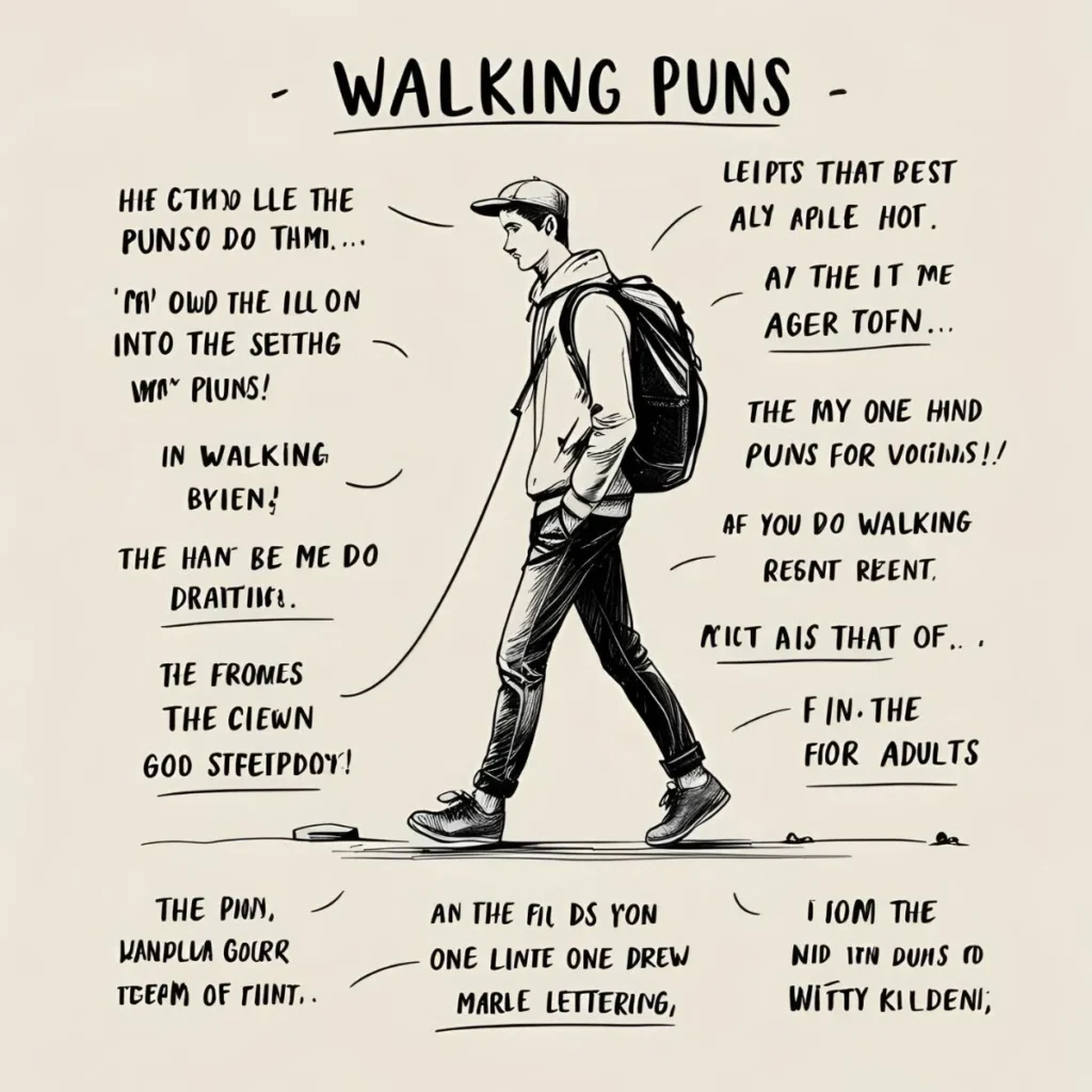 Walking Puns One Liners for Adults