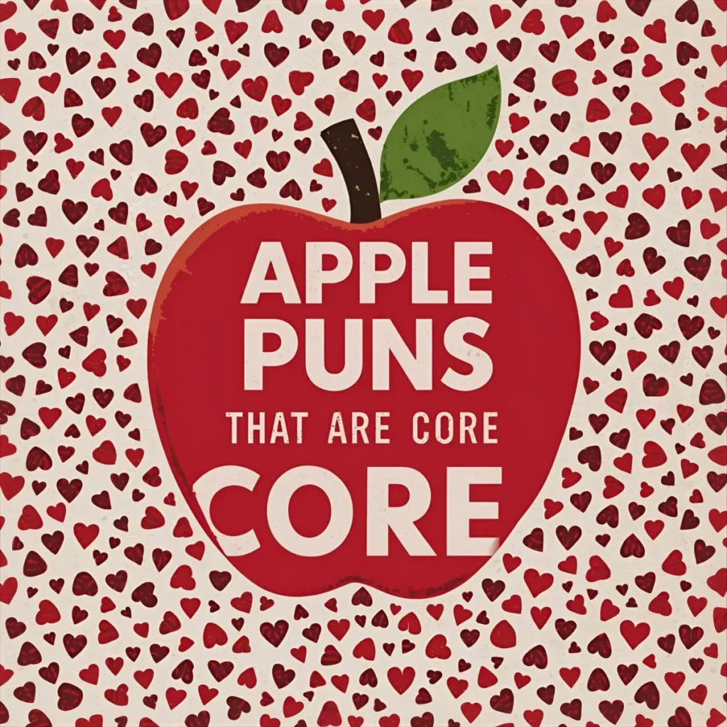 Apple Puns That Are Core-geous