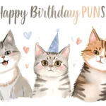 Cat Birthday Puns