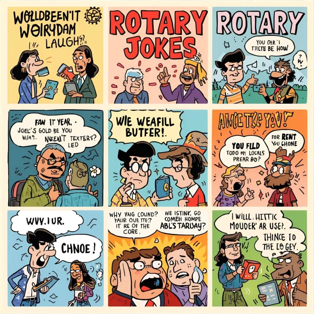 Funny Rotary Jokes for Everyday Laughs