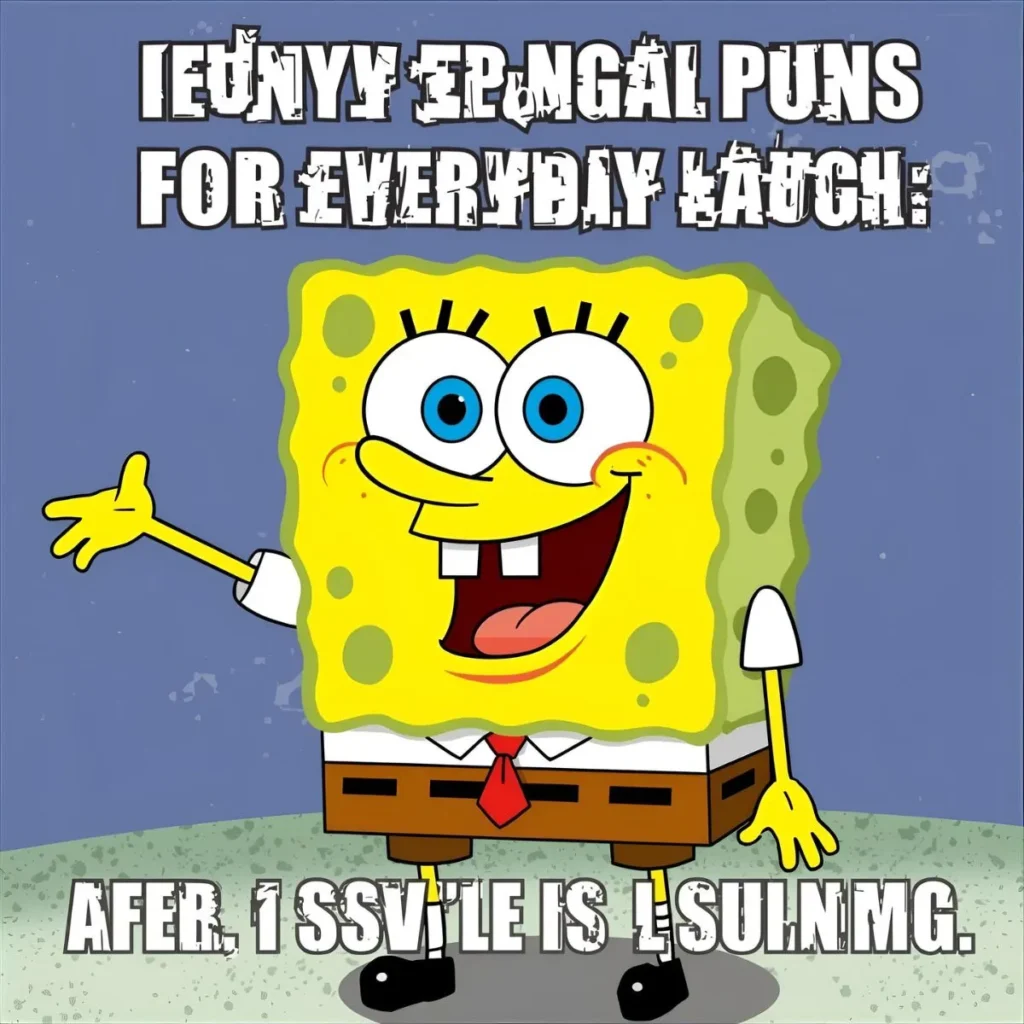 Funny Sponge Puns for Everyday Laughs