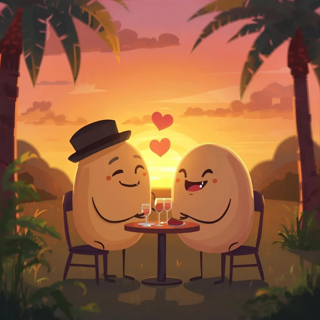 Romantic Hummus Puns