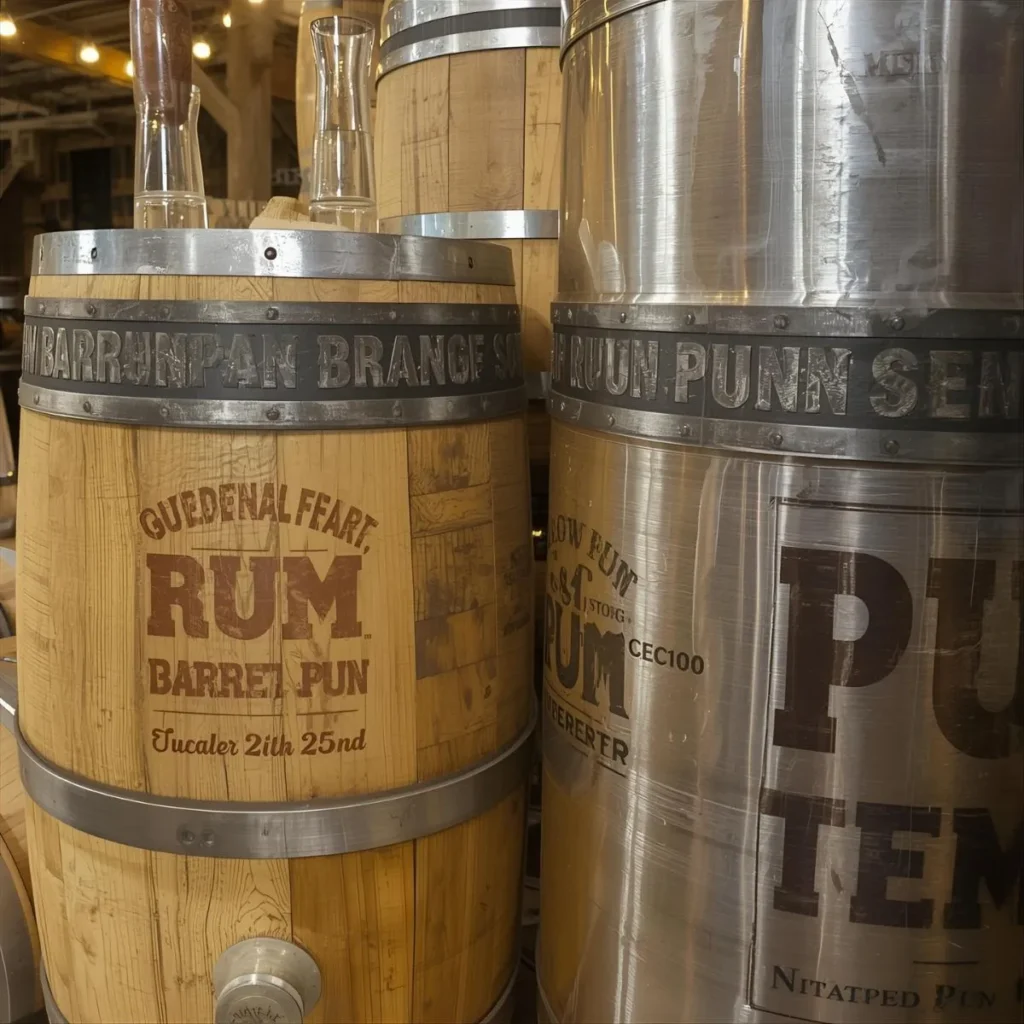 Rum Barrel Puns