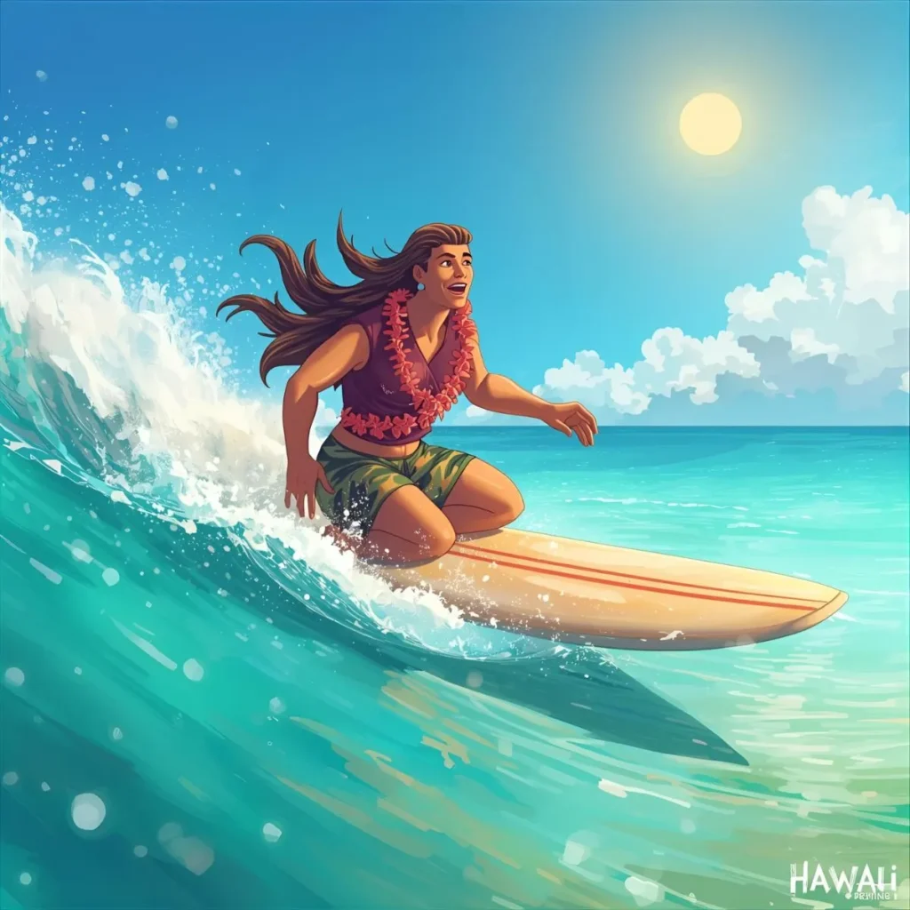 Surfing Hawaiian Puns
