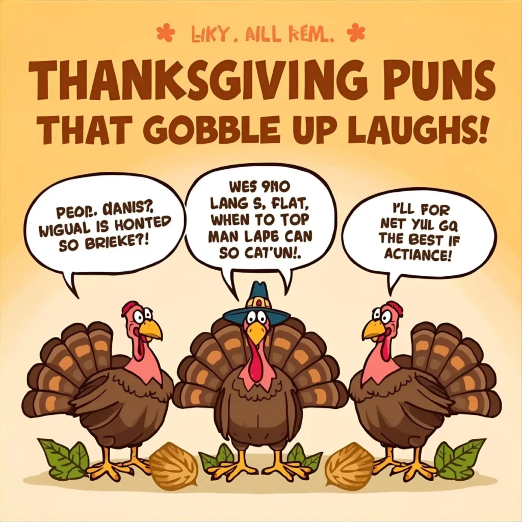 Thanksgiving Puns That Gobble Up Laughs