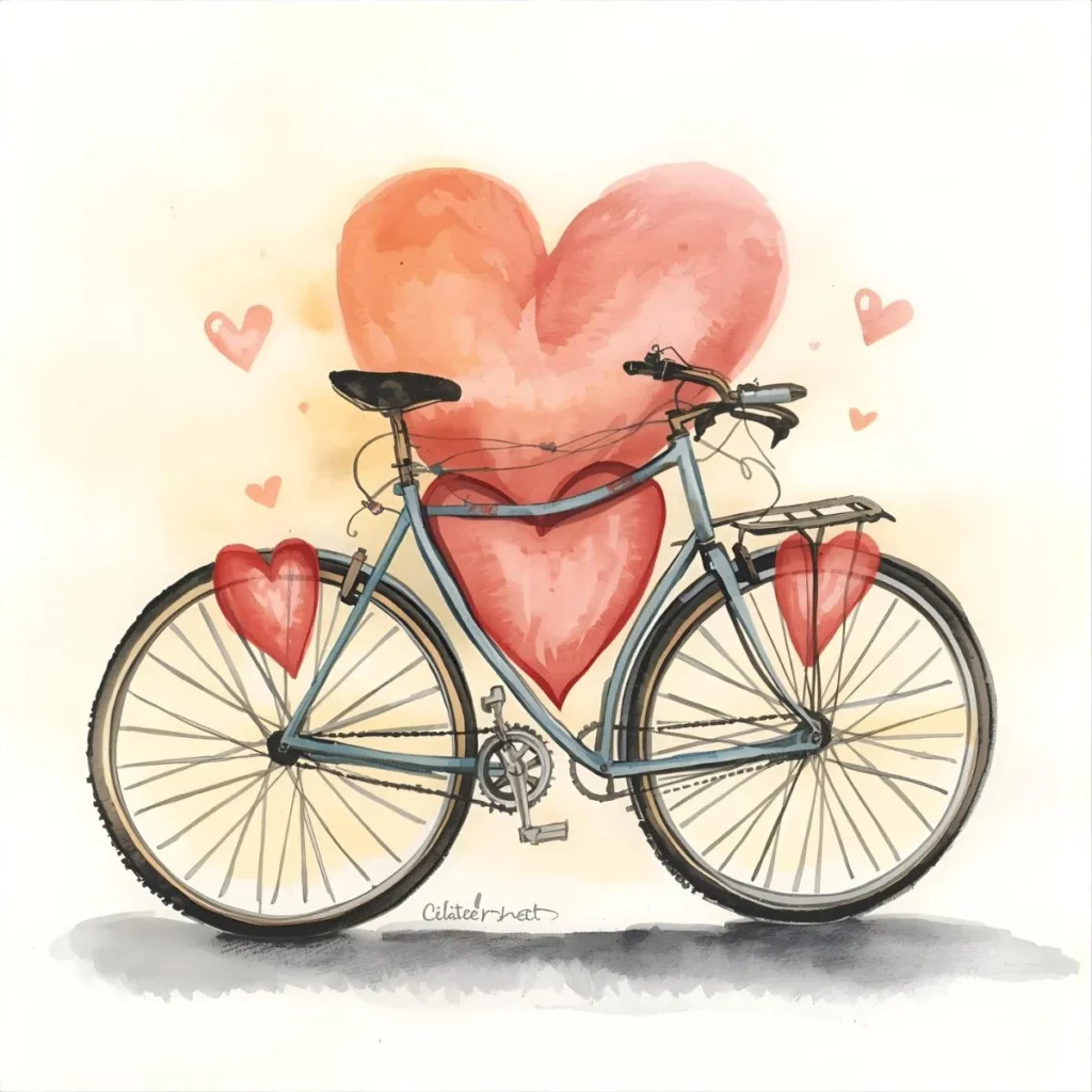 Bicycle Love & Relationships Puns