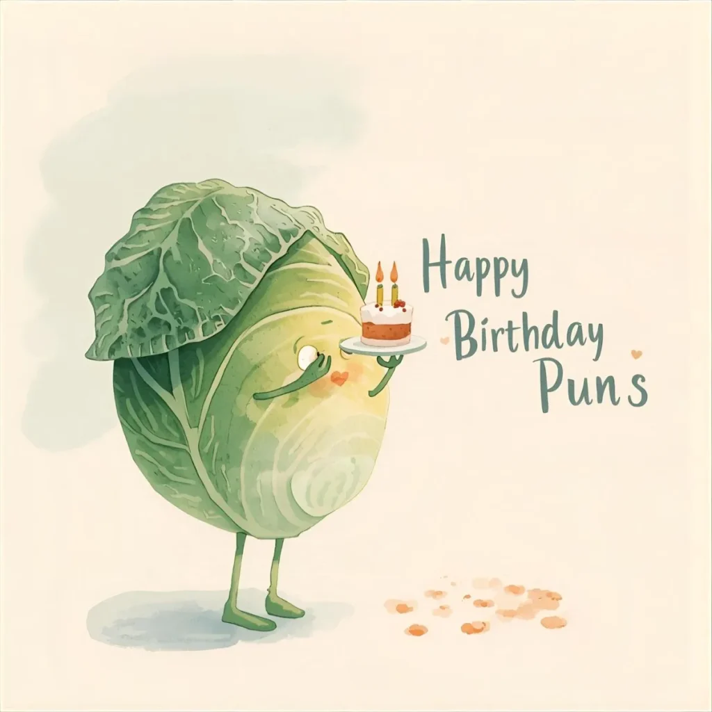 Cabbage Birthday Puns