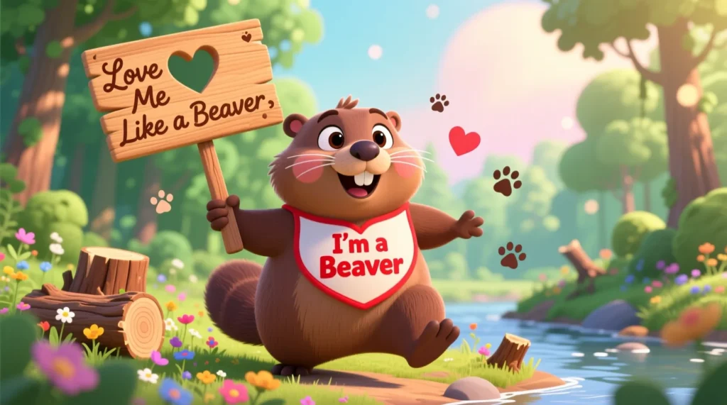 Beaver Love Puns