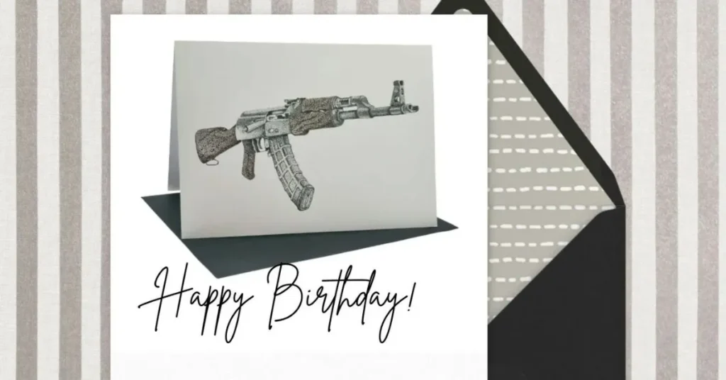 Birthday Cards Gun Puns