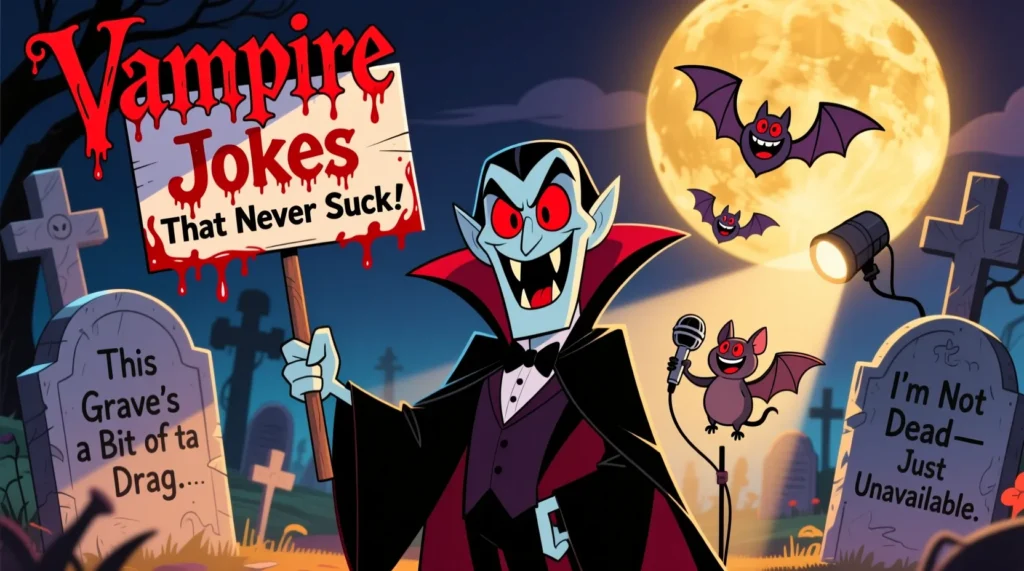 Vampire Jokes That Never Suck