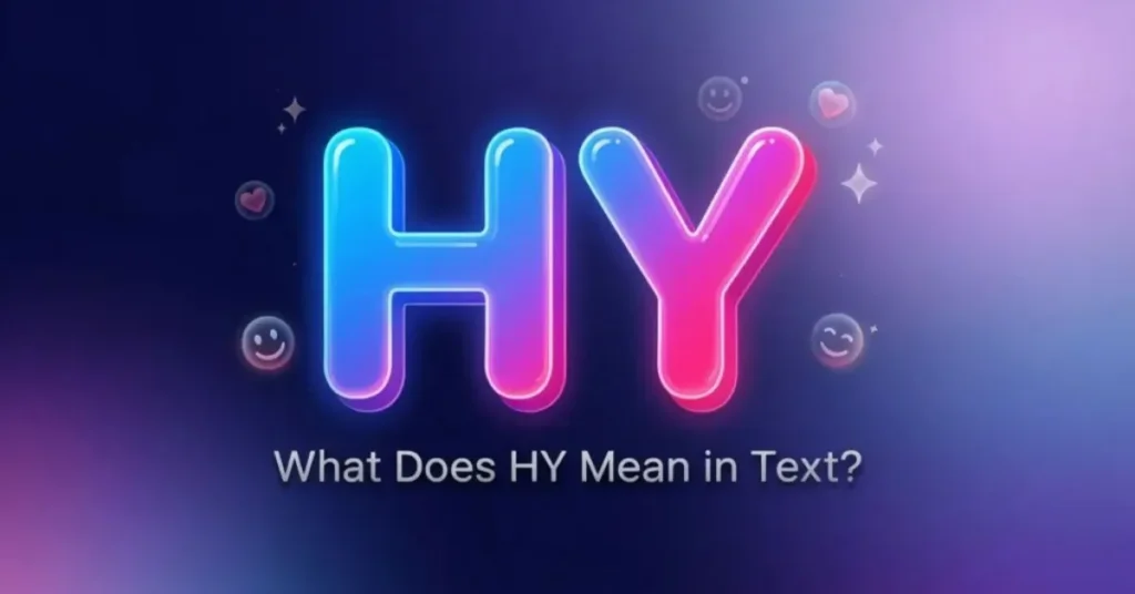 Meanings of HY