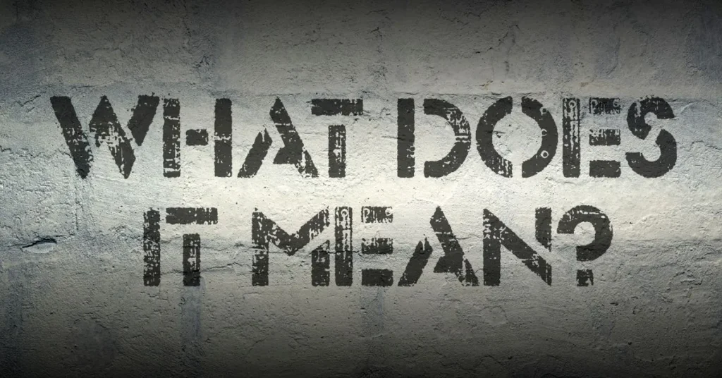 What Does … Mean in Text