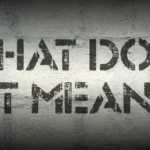 What Does … Mean in Text